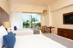 The Deluxe Ocean View Room at Crown Paradise Golden Resort